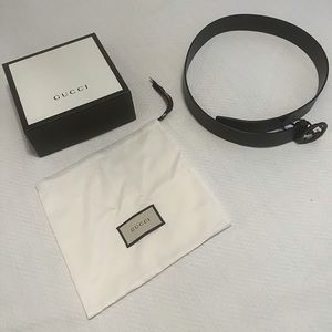 Authentic Gucci Belt - Black - Size 80/85 (30/32)
